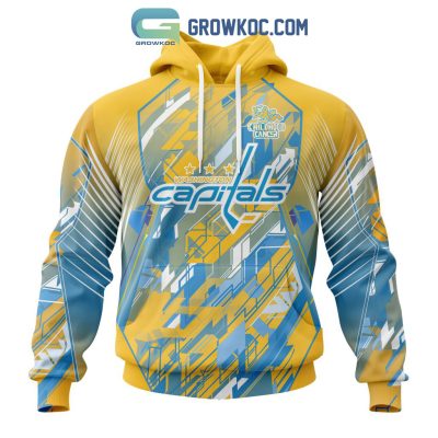 Washington Capitals NHL Fearless Against Childhood Cancers Hoodie T Shirt