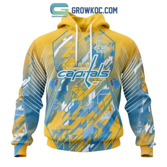 Washington Capitals NHL Fearless Against Childhood Cancers Hoodie T Shirt