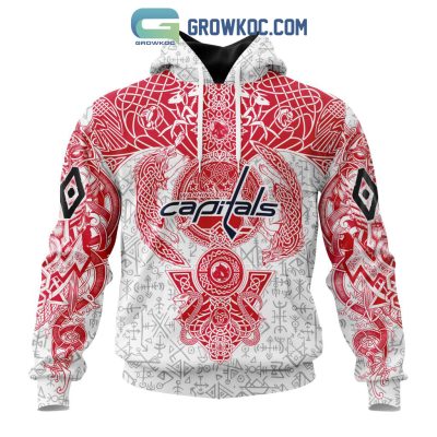 Washington Capitals NHL Special Norse Viking Symbols Hoodie T Shirt