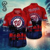 Washington Nationals Baseball Team Combo Hawaiian Shirt And Shorts - Hot Sale 2025