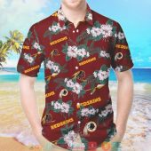 Washington Redskins Hibiscus Flowers Hawaiian Shirt Short 1 768x768 1.jpg - demo10