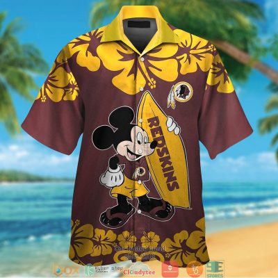 Washington Redskins Mickey Mouse Hawaiian Shirt, Short - Hot Sale 2025