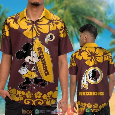Washington Redskins Mickey Mouse Hawaiian Shirt, Short - Hot Sale 2025