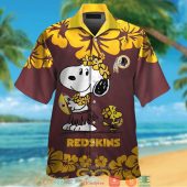 Washington Redskins Snoopy Hawaiian Shirt Short.jpg - demo10