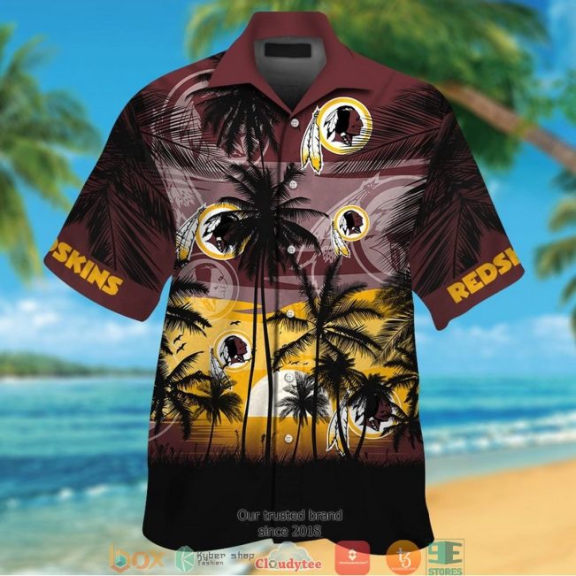 Washington Redskins Sunset Hawaiian Shirt, Short - Hot Sale 2025