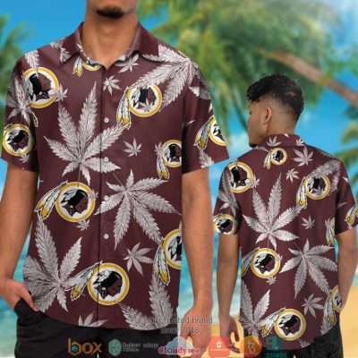 Washington Redskins Cannabis Hawaiian Shirt, Short - Hot Sale 2025