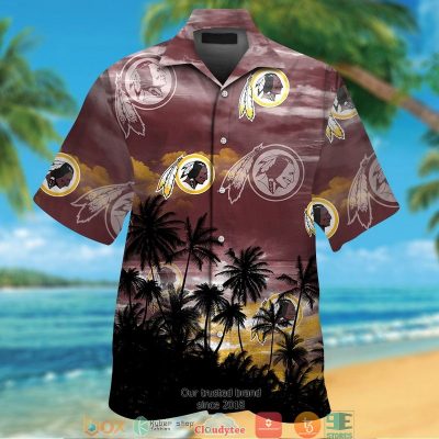 Washington Redskins Coconut Island Hawaiian Shirt, Short - Hot Sale 2025