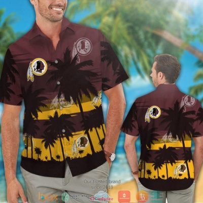Washington Redskins Coconut Island Dark Red Hawaiian Shirt, Short - Hot Sale 2025