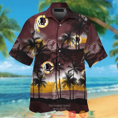 Washington Redskins Coconut Island Ocean Hawaiian Shirt, Short - Hot Sale 2025