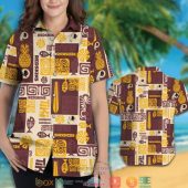 Washington Redskins Fish Pineapple Pattern Hawaiian Shirt Short 1 2 768x768 1.jpg - demo10