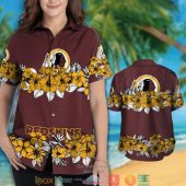 Washington Redskins Hibiscus Flower Line Hawaiian Shirt Short 1 2 768x768 1.jpg - demo10
