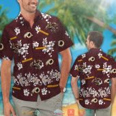 Washington Redskins Hibiscus Pattern Hawaiian Shirt Short 1 768x768 1.jpg - demo10