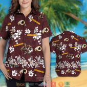 Washington Redskins Hibiscus Pattern Hawaiian Shirt Short 1 2 768x768 1.jpg - demo10