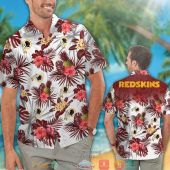 Washington Redskins Hibiscus Pineapple Hawaiian Shirt Short 1 768x768 1.jpg - demo10