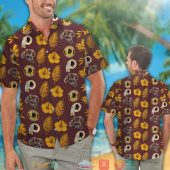 Washington Redskins Leaf Hibiscus Pattern Hawaiian Shirt Short 1 768x768 1.jpg - demo10