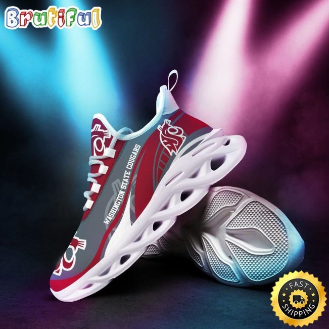 Washington State Cougars Sneakers Max Soul Shoes Elevate Your Every Step