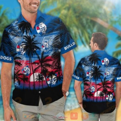 Western Bulldogs Hawaiian Shirt And Shorts - Hot Sale 2025