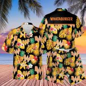 Whataburger Black Yellow Hawaiian Shirt Short.jpg - demo10