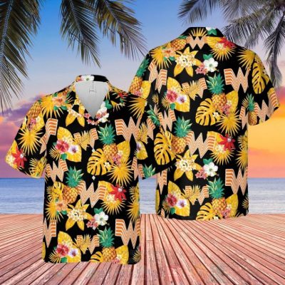 Whataburger Fast Food Lovers Black-Yellow Hawaiian Shirt, Short - Hot Sale 2025