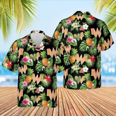 Whataburger Fast Food Lovers Black Hawaiian Shirt, Short - Hot Sale 2025