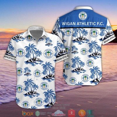 Wigan Athletic Hawaiian Shirt, Beach Short - Hot Sale 2025