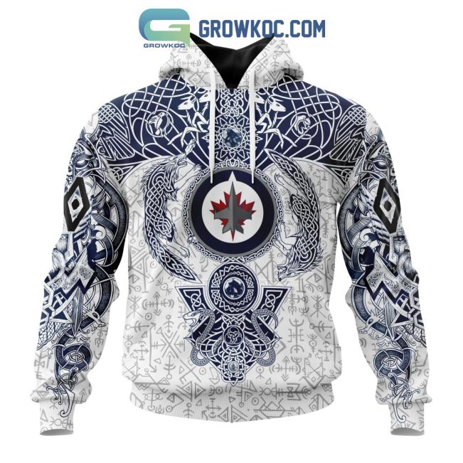 Winnipeg Jets NHL Special Norse Viking Symbols Hoodie T Shirt