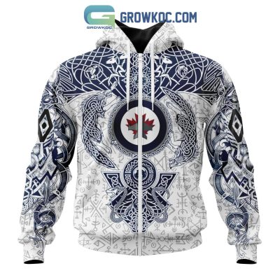Winnipeg Jets NHL Special Norse Viking Symbols Hoodie T Shirt