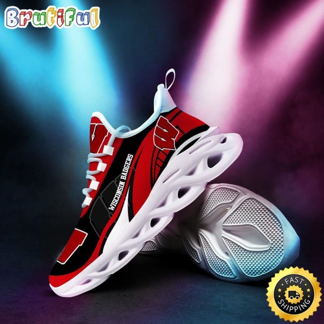 Wisconsin Badgers Sneakers Max Soul Shoes Elevate Your Every Step