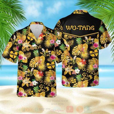 Wu-Tang Clan Bee Black Hawaiian Shirt, Short - Hot Sale 2025