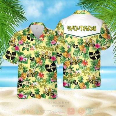 Wu-Tang Clan Bee Yellow Hawaiian Shirt, Short - Hot Sale 2025