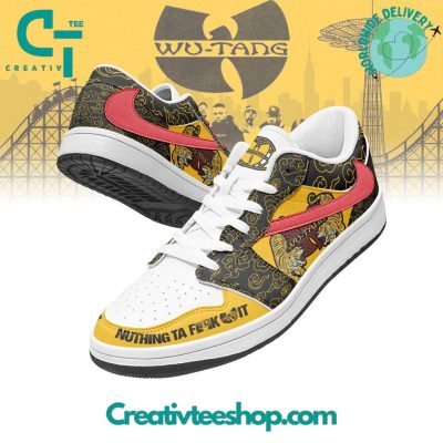 Wu-Tang Clan "Nuthing Ta Fk" Special Air Jordan 1 Shoes - Creativteeshop