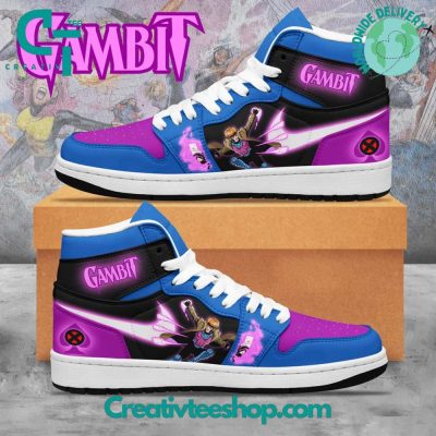 X-Men Gambit Air Jordan 1 Sneakers - soulcals.com