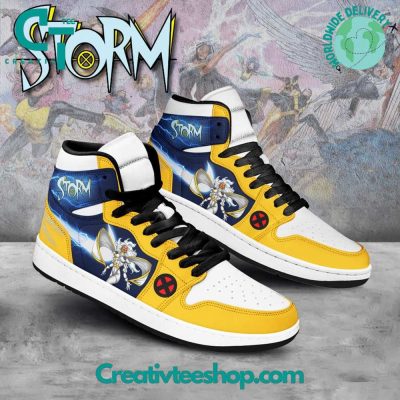 X-Men Storm Air Jordan 1 Sneakers - soulcals.com