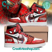 Spiderman Marvel Air Jordan 1 Sneaker - soulcals.com