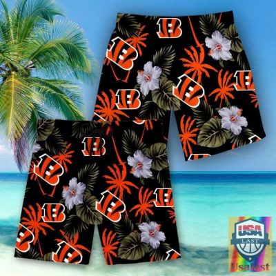 Cincinnati Bengals Nfl Hawaiian Shirt Beach Short - Hot Sale 2025