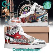 Red Hot Chili Peppers Wet Sand Air Jordan 1 Sneaker - soulcals.com