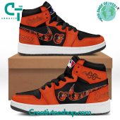 MLB Baltimore Orioles Personalized Air Jordan 1 Sneaker - soulcals.com