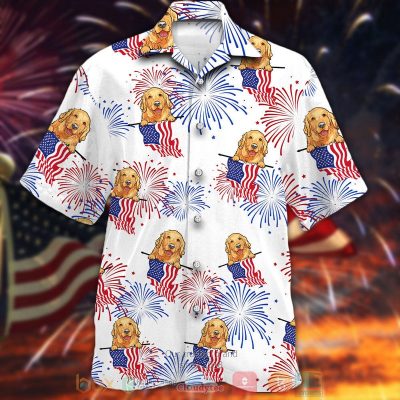 Yellow Golden Independence Day Is Coming Hawaiian Shirt, Shorts - Hot Sale 2025
