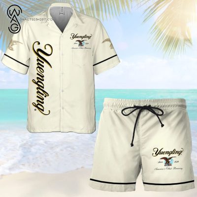 Yuengling Beer All Over Print Hawaiian Shirt And Beach Shorts - Hot Sale 2025