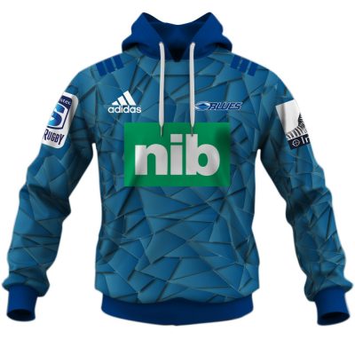 Personalise Auckland Blues 2020 Super Rugby Jersey - OldSchoolThings - Personalize Your Own New & Retro Sports Jerseys, Hoodies, T Shirts