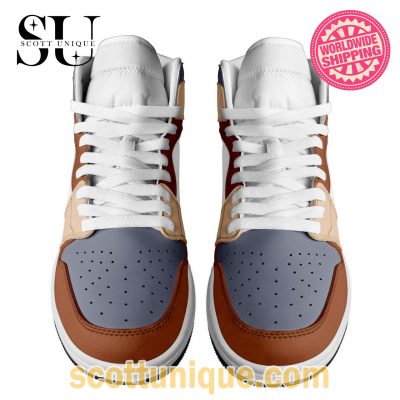 Zach Bryan Art Air Jordan 1 High Top Sneakers -Soulcals.com