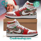 National Lampoon Christmas Vacation Merry Clarkmas Air Jordan 1 Sneaker - demo10
