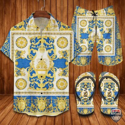 Versace Hawaiian Shirt Beach Short 12 - Hot Sale 2025