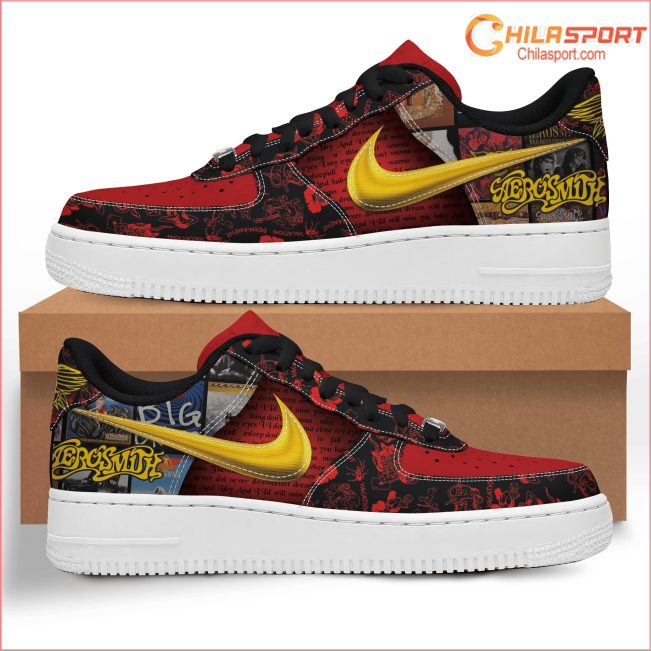 Aerosmith Air Low Top AF1 Sneakers Stylish Comfort Shoes For Men And Women - soulcals