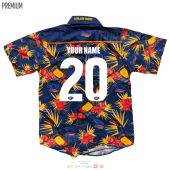 Afl Adelaide Crows Custom Name Number Floral Hawaiian Shirt 5148.jpg - demo10