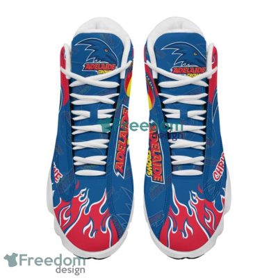 AFL Adelaide Crows Custom Name Printed Air Jordan 13 Shoes