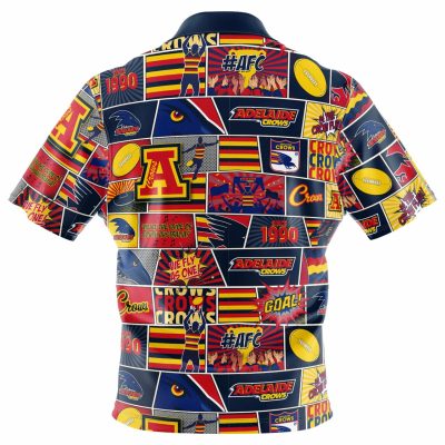 AFL Adelaide Crows Hawaiian Shirt V2