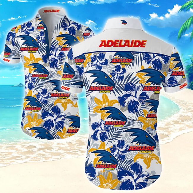 AFL Adelaide Crows Hawaiian Shirt V3
