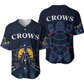 Afl Adelaide Crows Navy Blue Footprint Baseball Jersey 1615.jpg - demo10