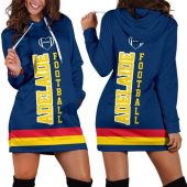 AFL Adelaide Crows Navy Blue Women Hoodie Dress
